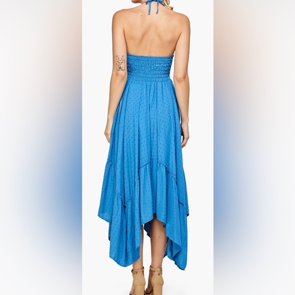 NWT KOKO & MASON Tiered Maxi Dress in Fuchsia in Size Large - Picture 3 of 16